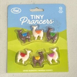Fred Llama Drink Markers Set of 6 Multicolor Pack NWT